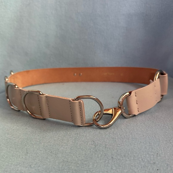 MaxMara Logo D-ring Leather Waist Belt | MAX MARA - Picture 8 of 8